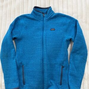 Patagonia Teal Zip-Up Fleece